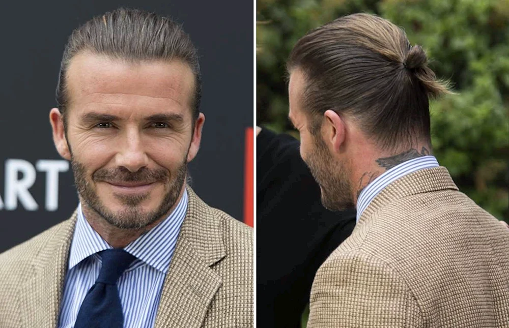 David Beckham Zöpfe
