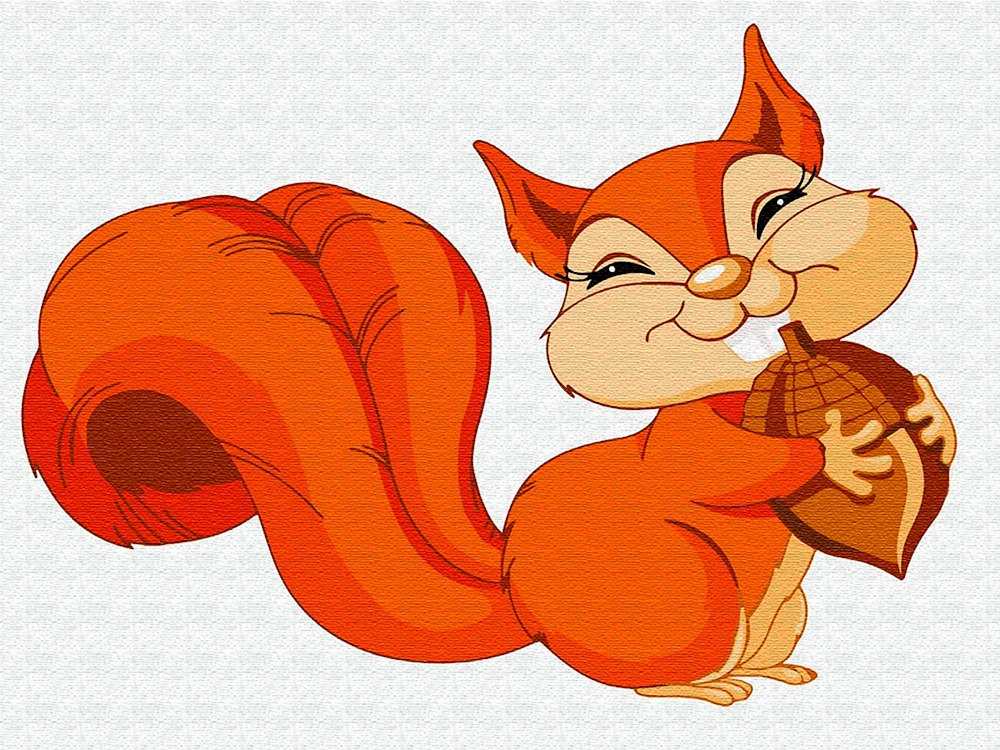 Eichhörnchen Cartoon