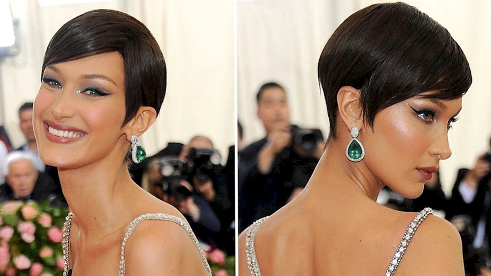 Bella Hadid Kurzhaarschnitt