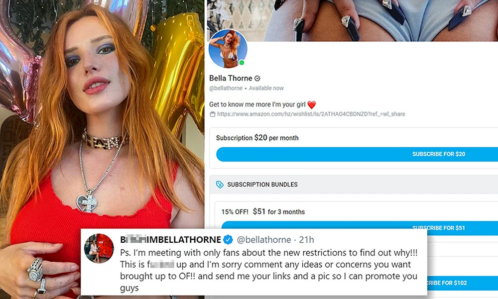 Bella Thorne Onlyphans