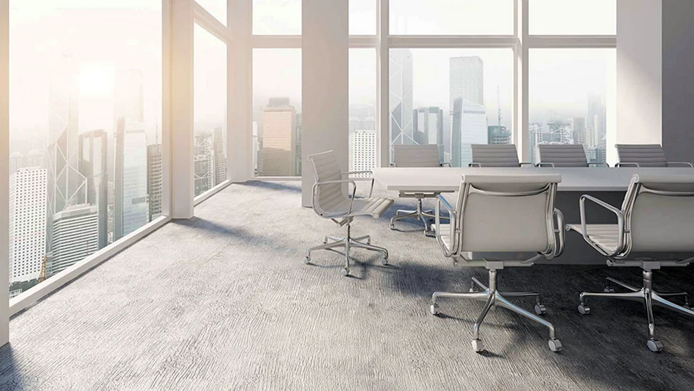 Weißes Büro