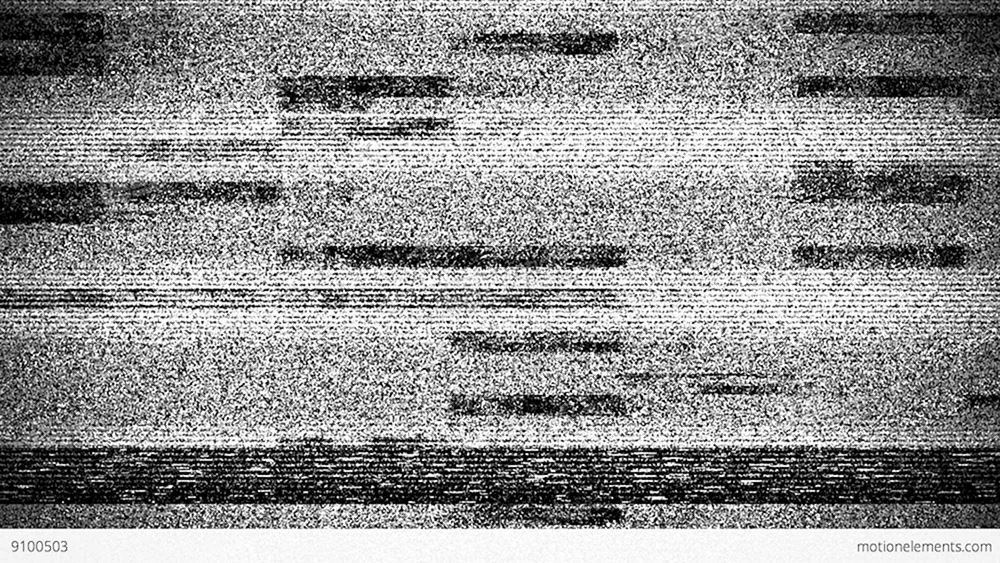 Weißes Rauschen Störungen im TV