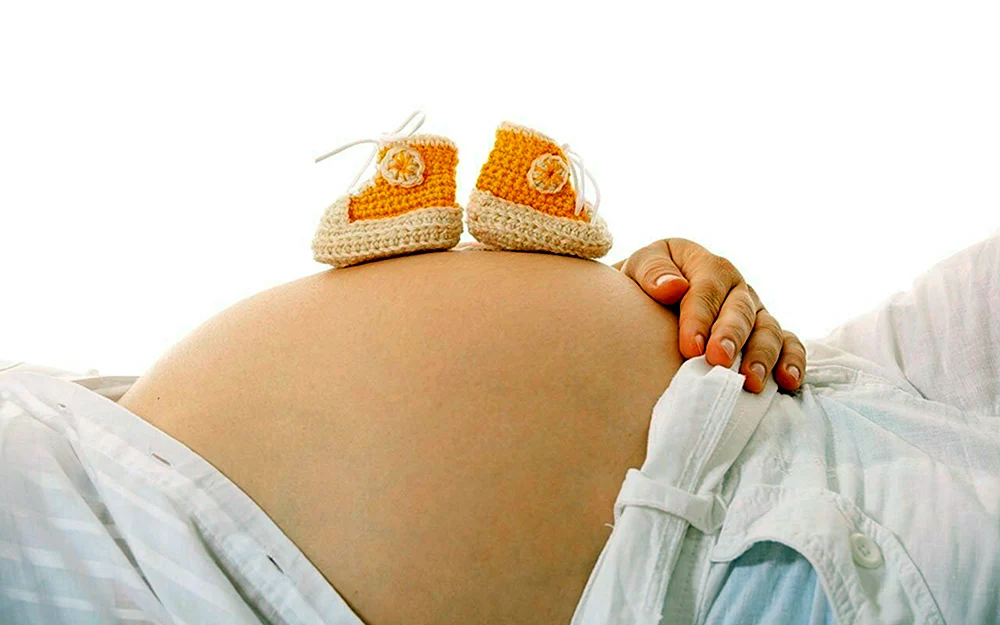 Schwangerschafts-Hintergrund für werdende Mutter