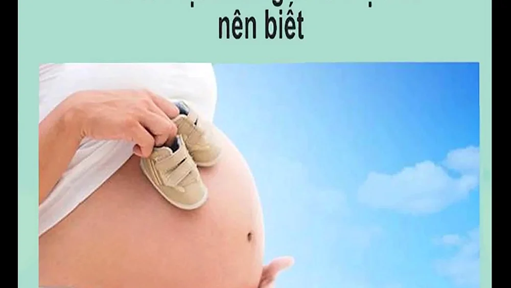 Schwangere Frau