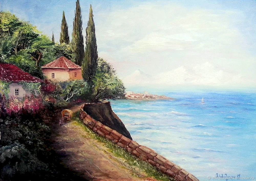 Künstlerin Lucia Sarto. Italien.