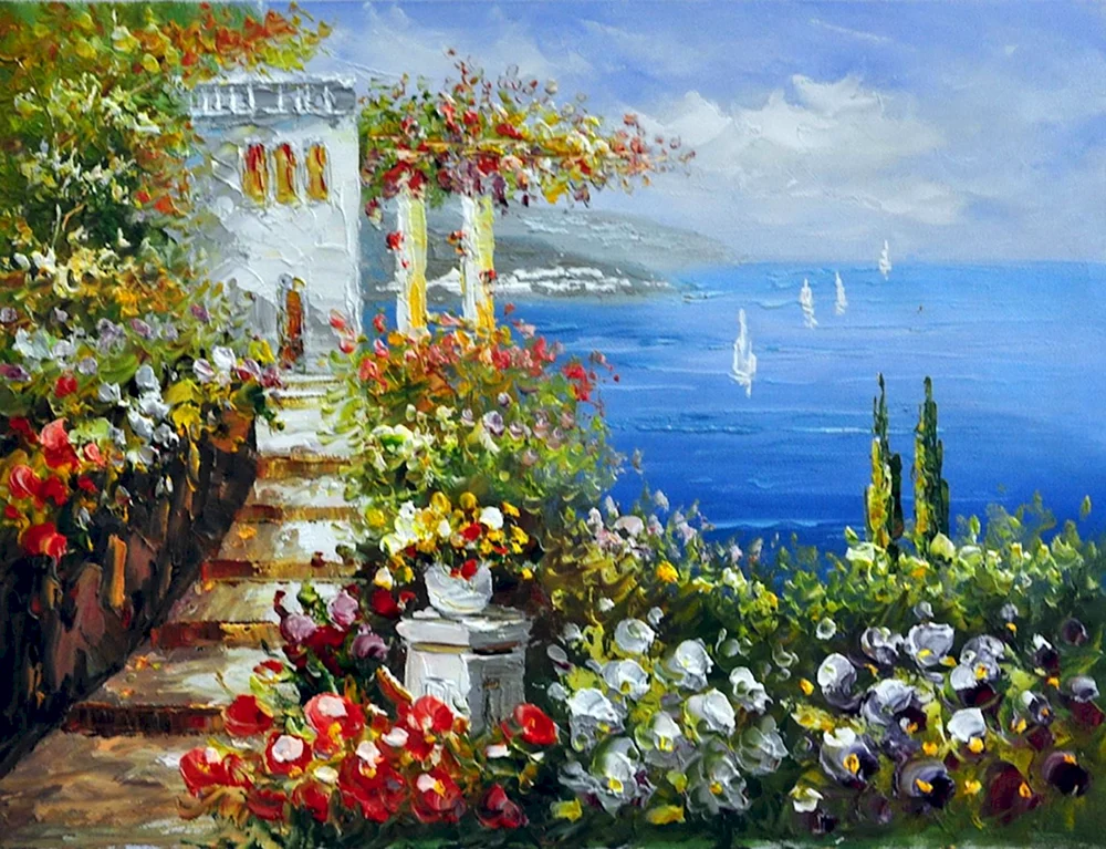 Alexander Miljukow Krimlandschaft