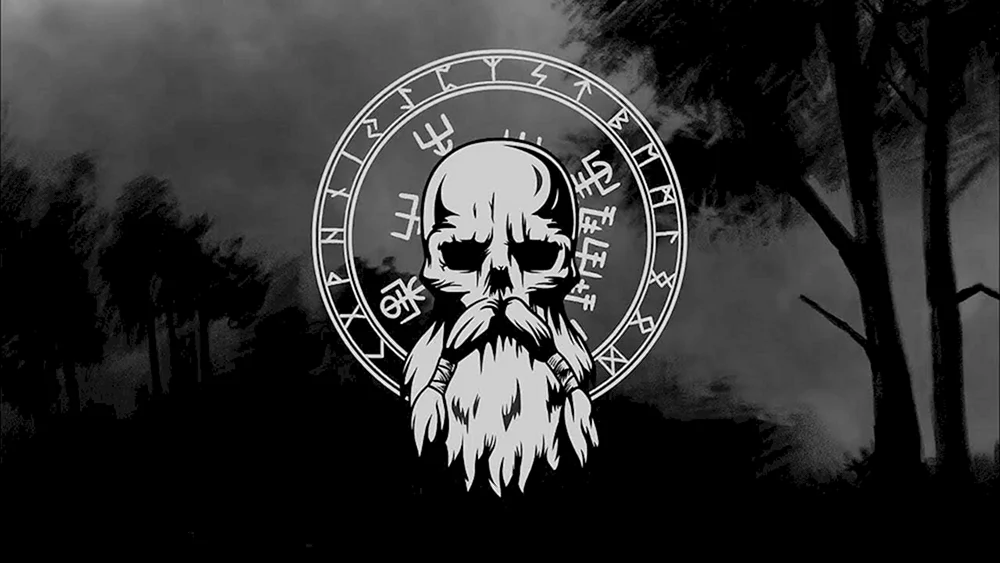Skandinavisches Zeichen Valknut
