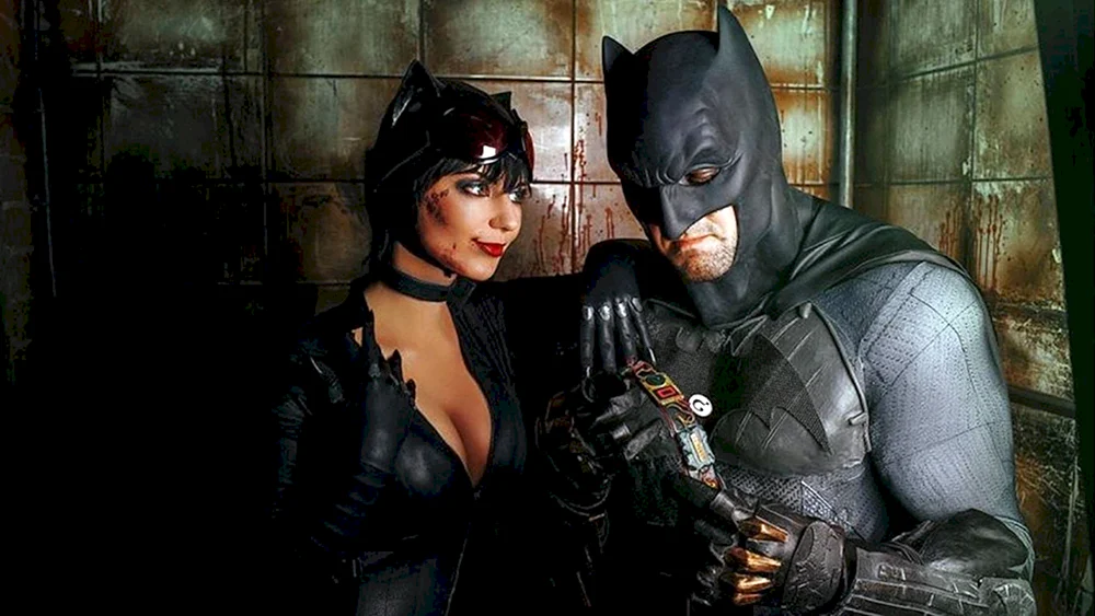 Batman Arkham City Catwoman und Batman