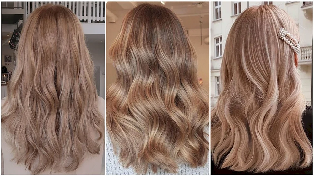 Beige Haarfarbe