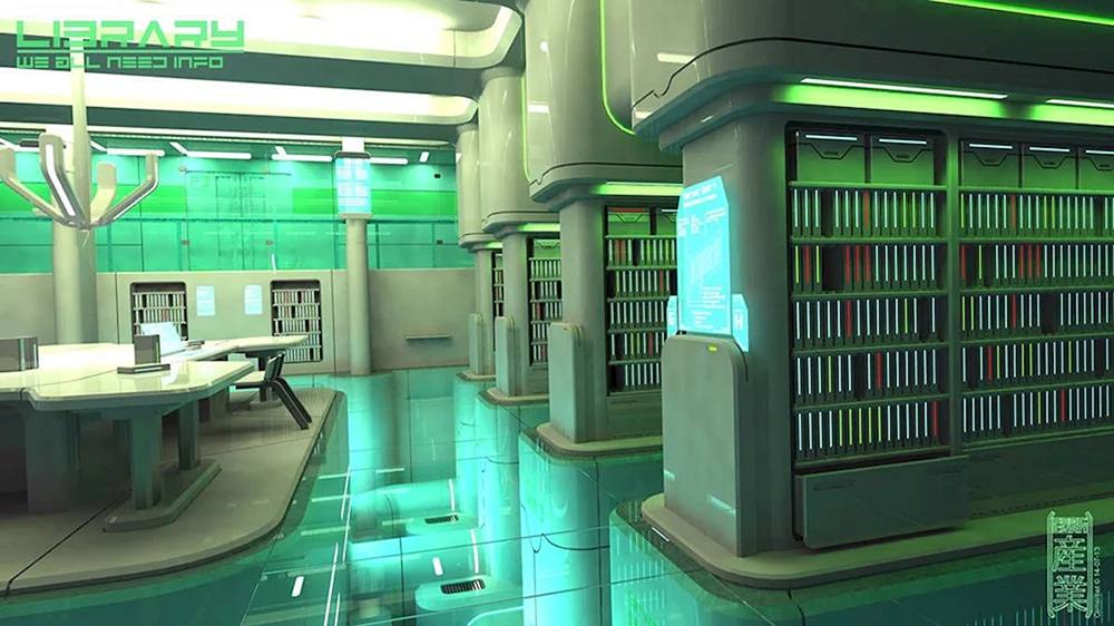 Bibliothek der Zukunft