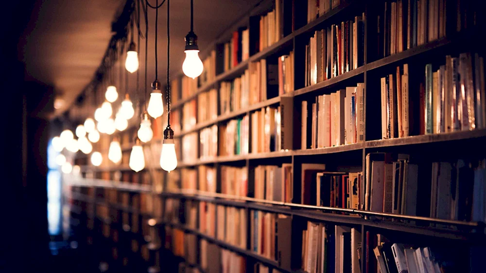 Bibliothekshintergrund