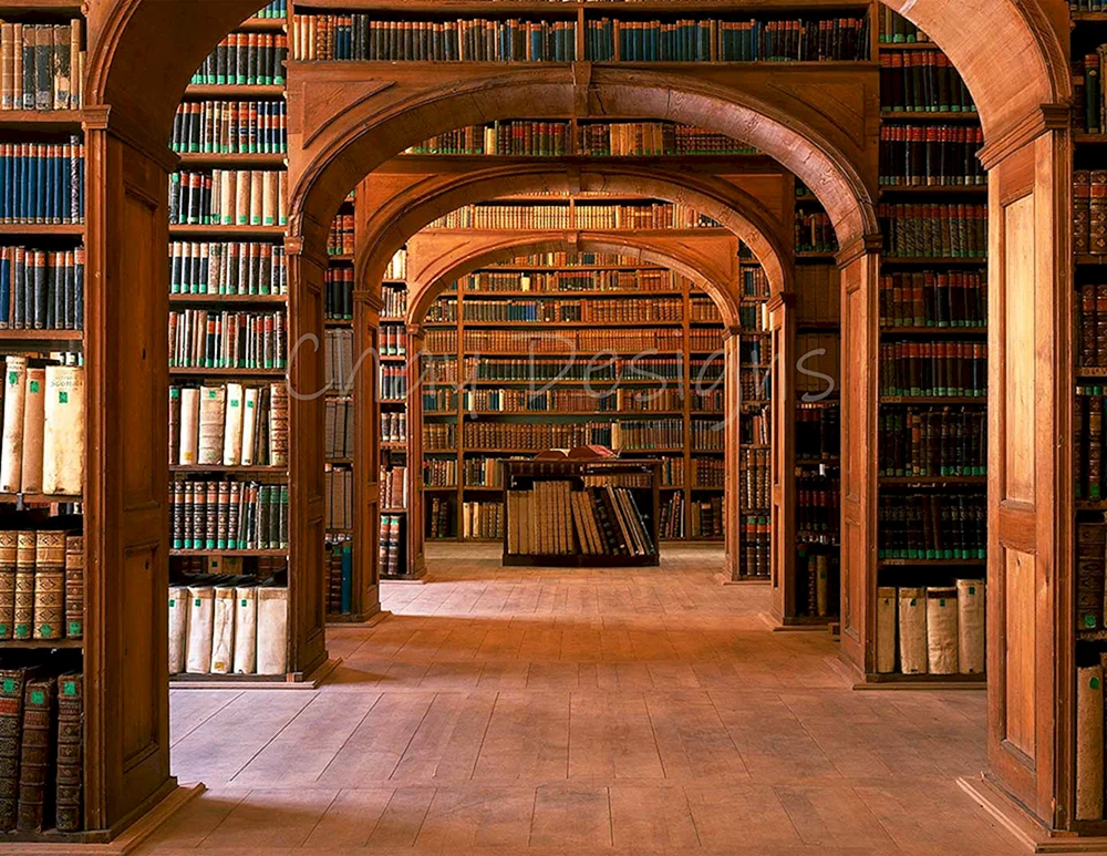 Bibliothekshintergrund