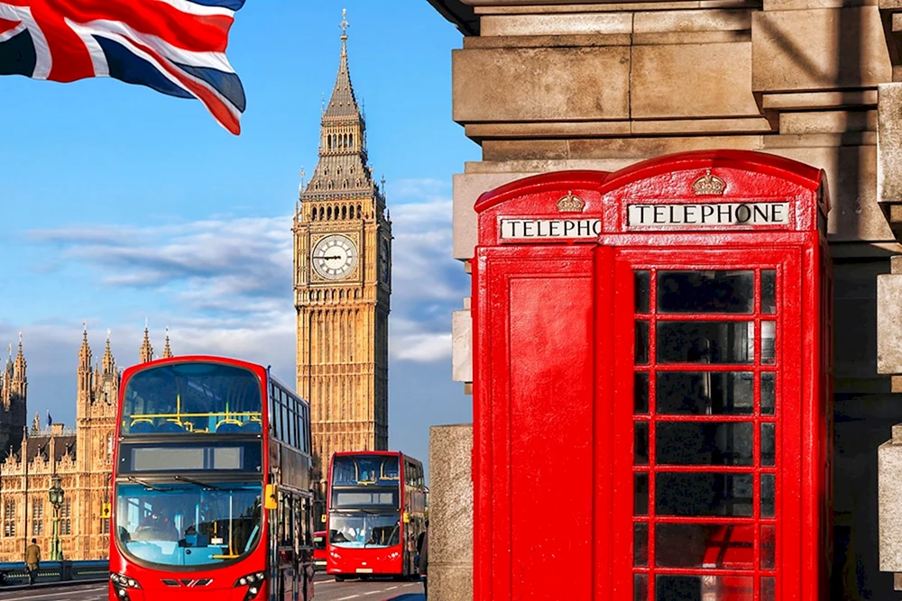 England Big Ben Skizze