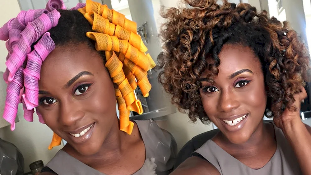Afrikanische Locken