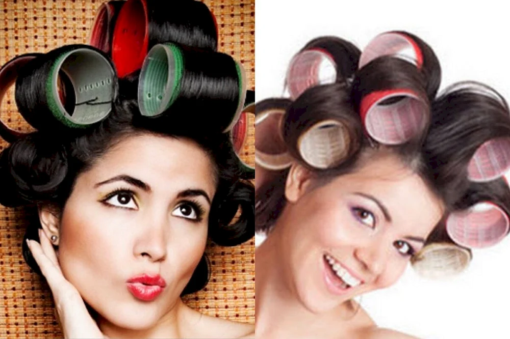 Lockenwickler Frisuren
