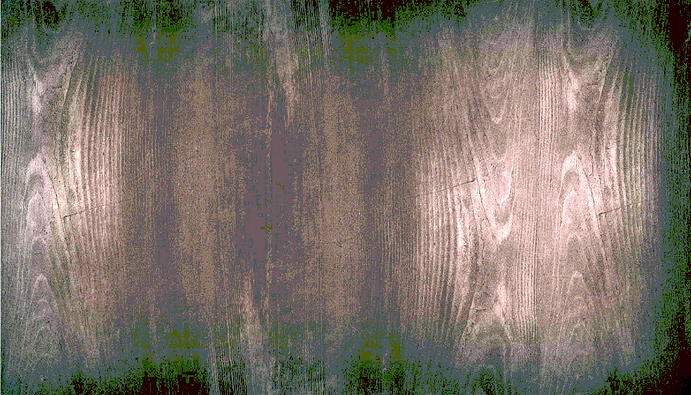 Ansicht Holztischplatte