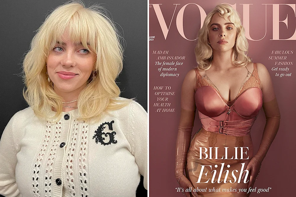 Billie Eilish Vogue 2021