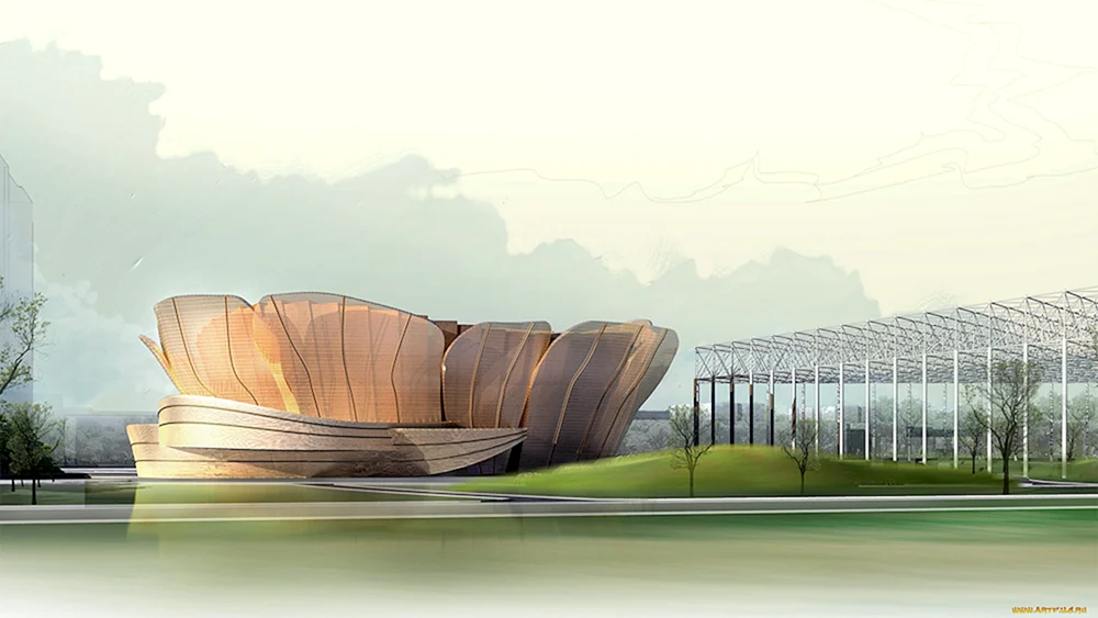 Himmel für architektonisches Rendering