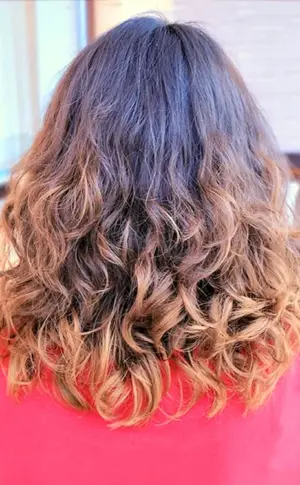 Bio-Locken an den Spitzen