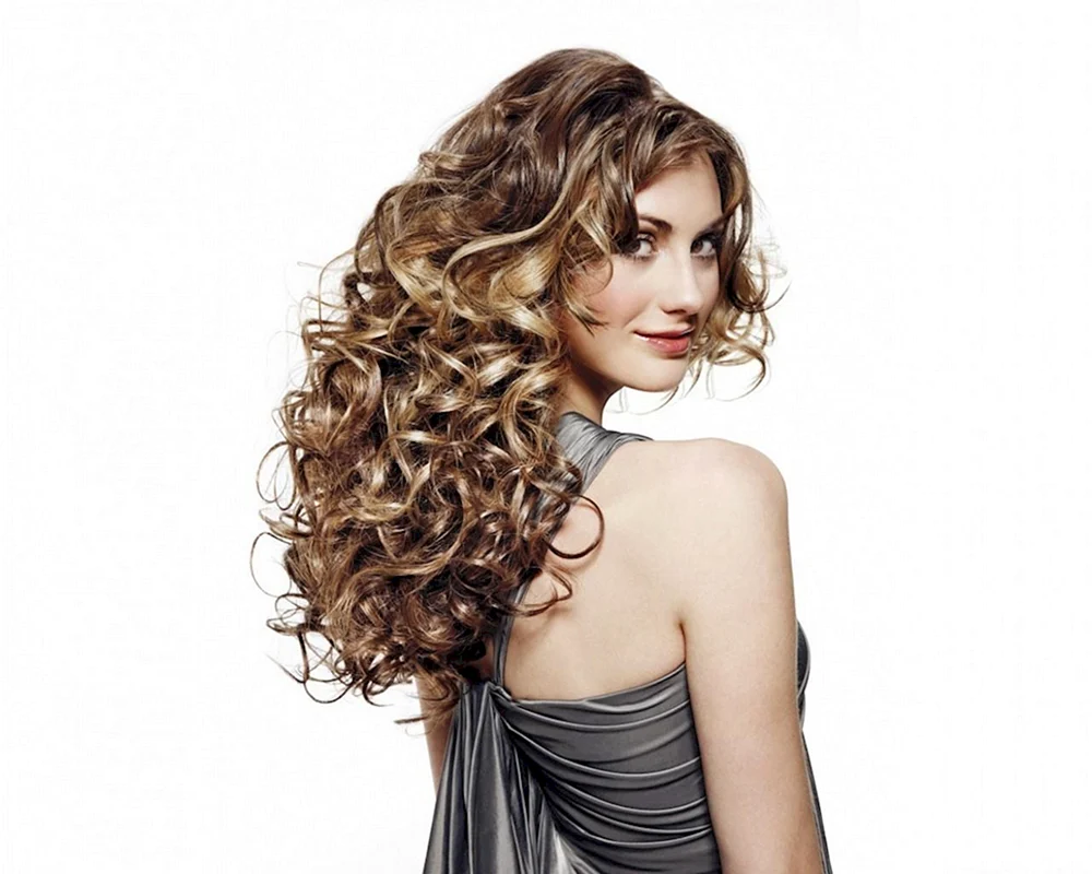 Paul Mitchell bio curl auf lockigem Haar