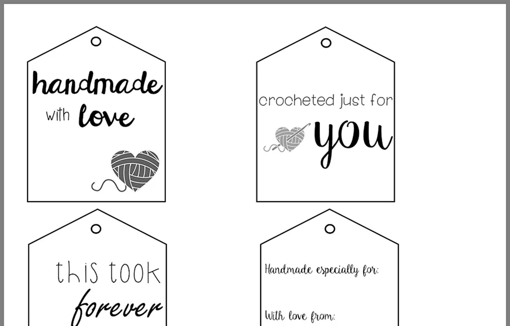 Scrapbooking Etiketten