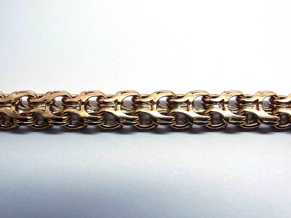 RAMZES Kette geschwärztes Silber