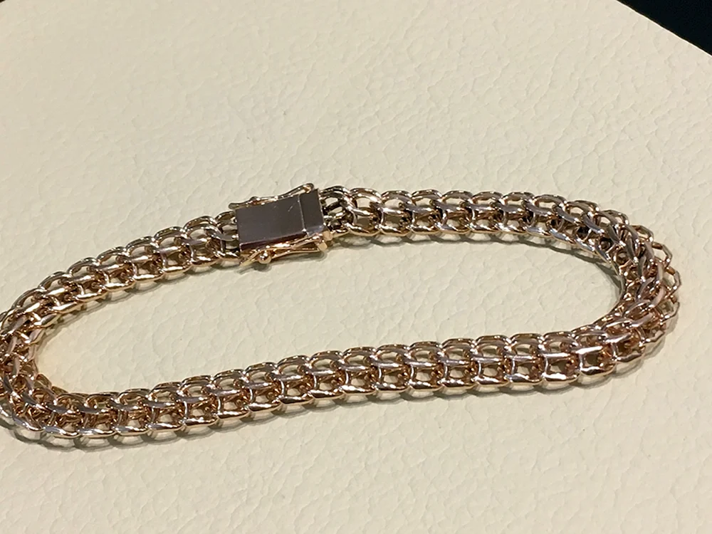 Armband italienisch Python Gold Venetia