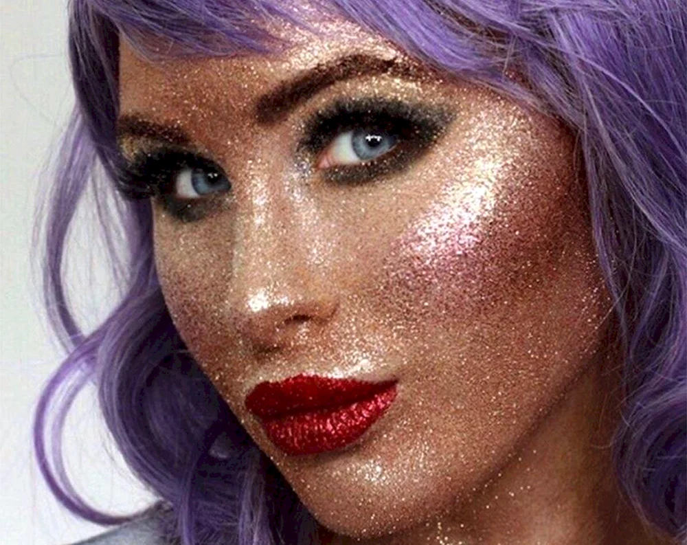 Glitter Makeup