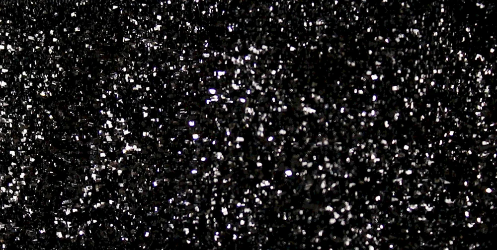Goldglitter schwarz