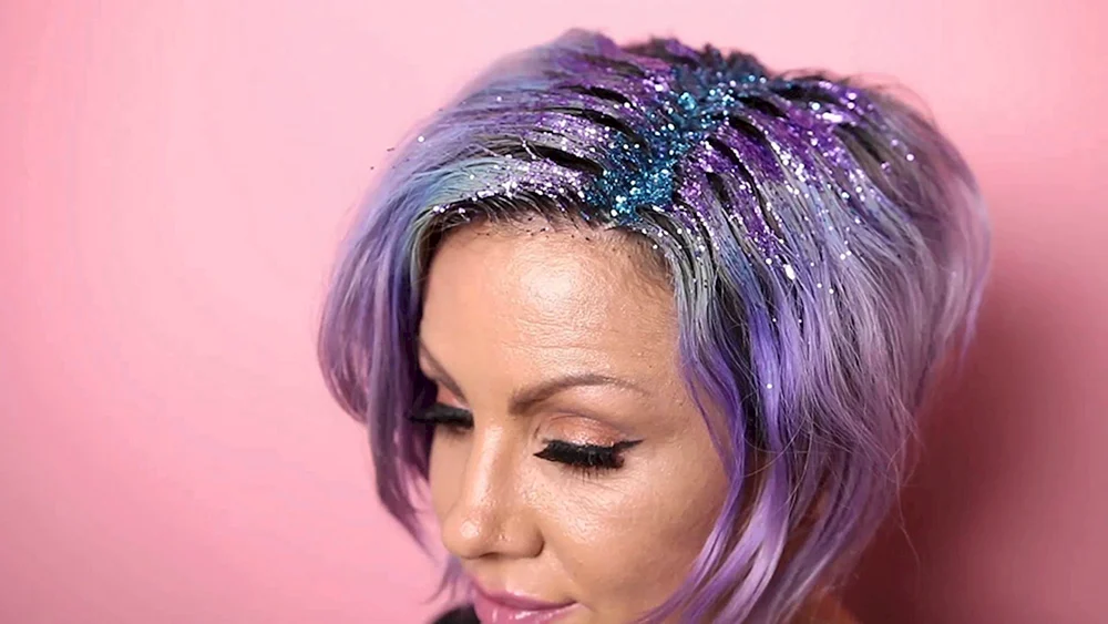 Glitzerhaar