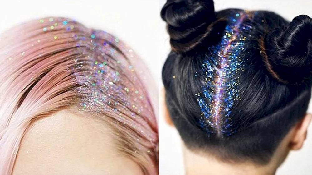 Glitzerhaar