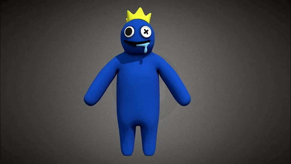 Blau von Rainbow friends