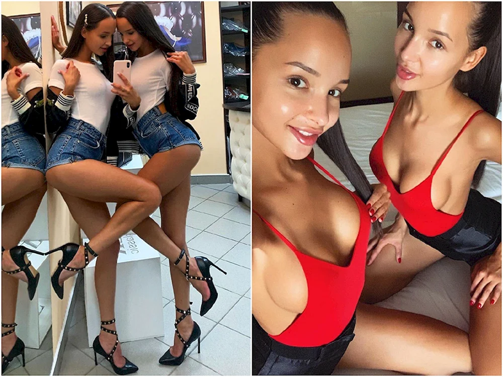 Schwestern Adelya und Alina Fakhteev