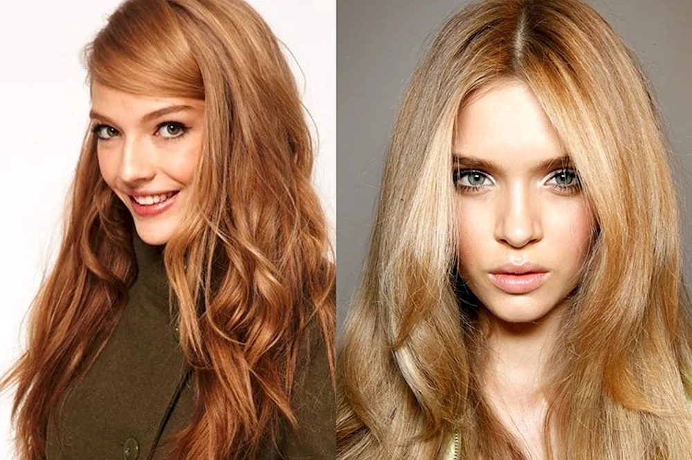 Karamell Honig Weizenblond