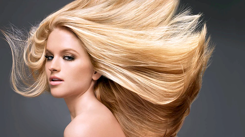 Blondes Haar