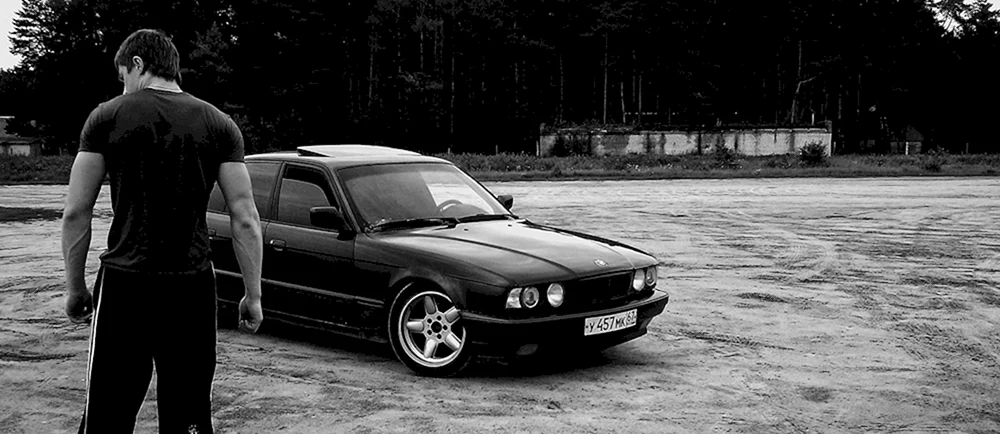 BMV e34 Gangster