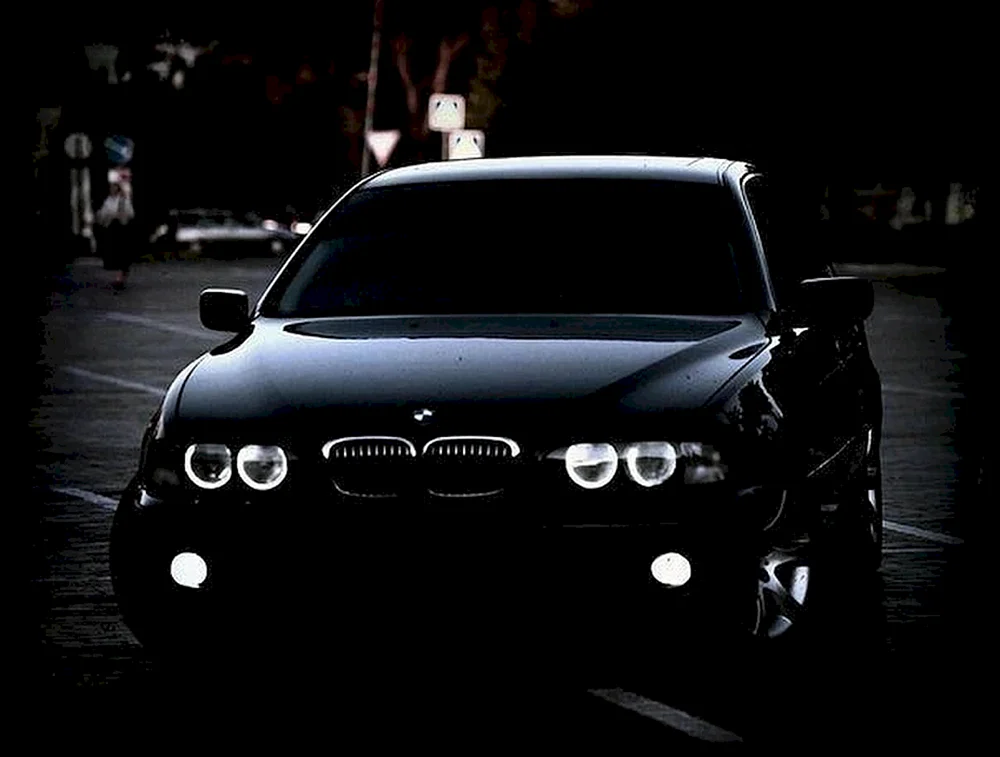 BMW e60 white boomer