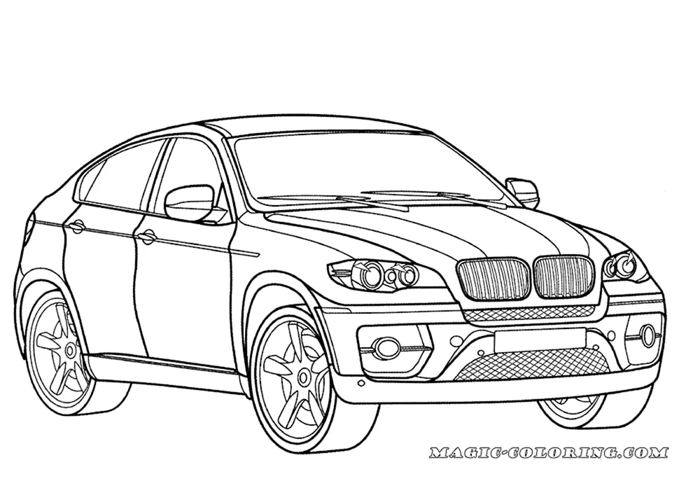 BMW x6 Farbgebung