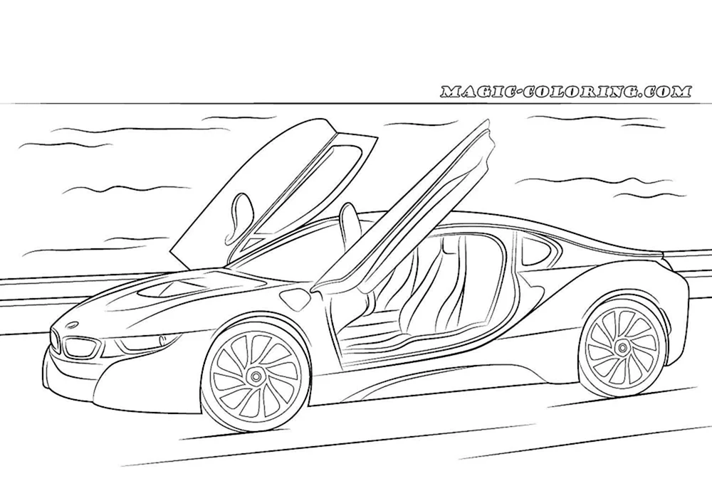 BMW Auto färben