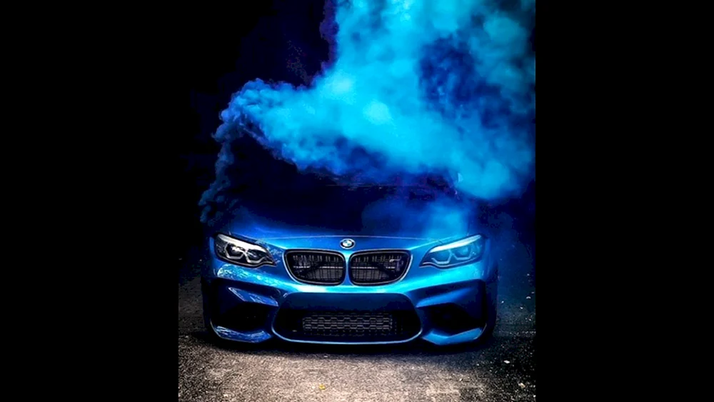 BMW m5 neon