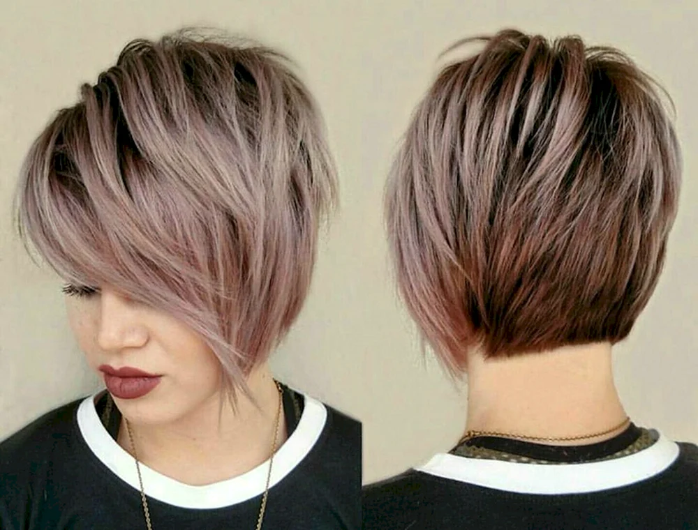 Bob bob mit abgestufter Asymmetrie