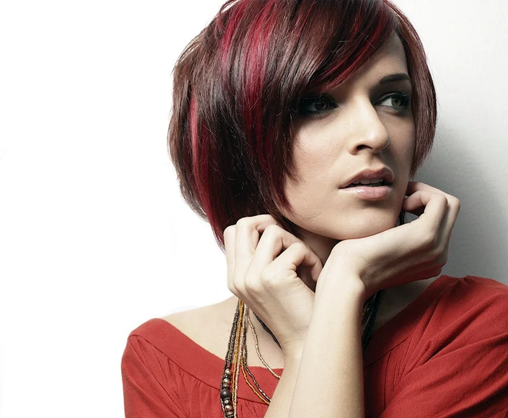 Färben der Haare