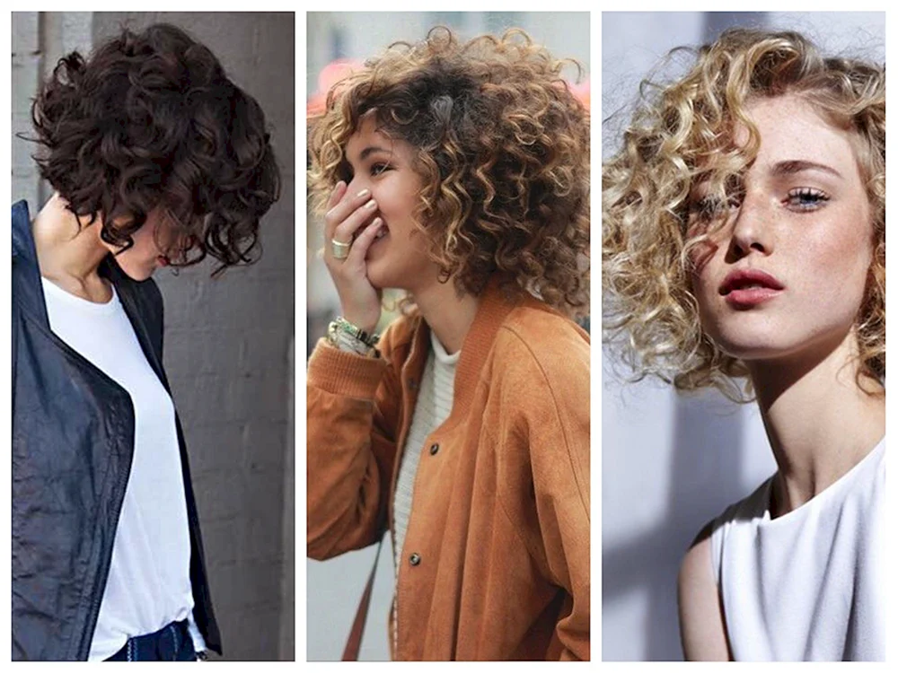 Wavy. Bio curl bob