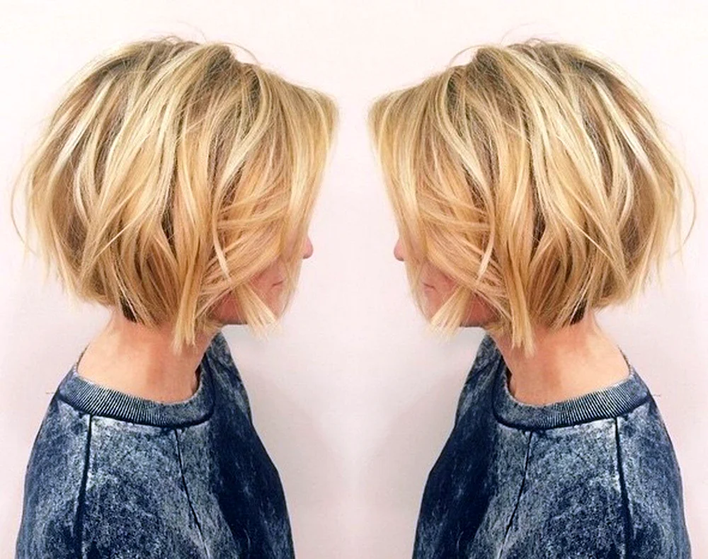 Gradirovannoe Bob mit Pony