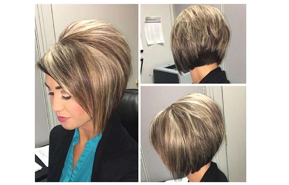 Stufiger Bob Kaskade