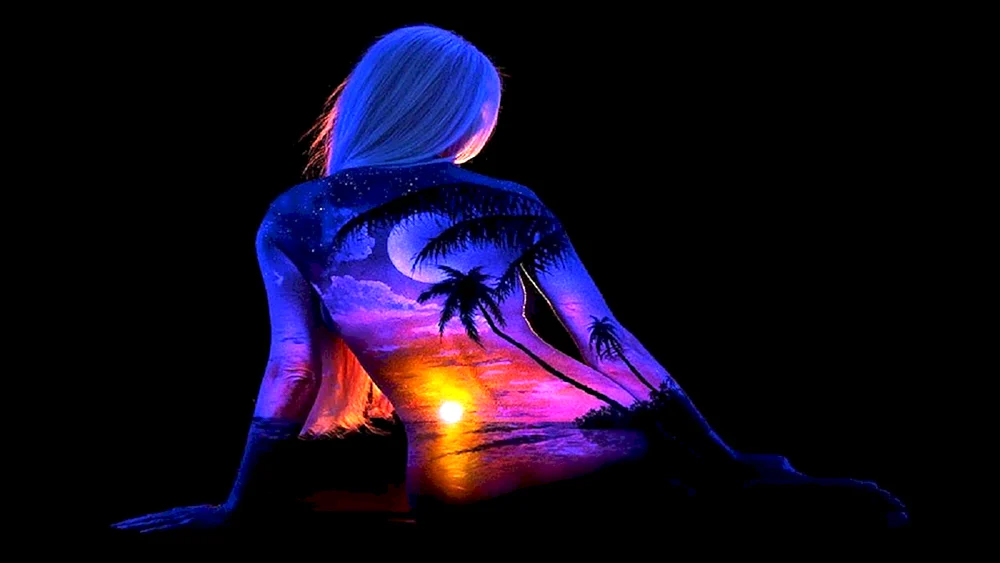 Körperkunstkünstler John Poppleton