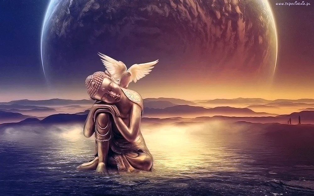 Gott und Engel