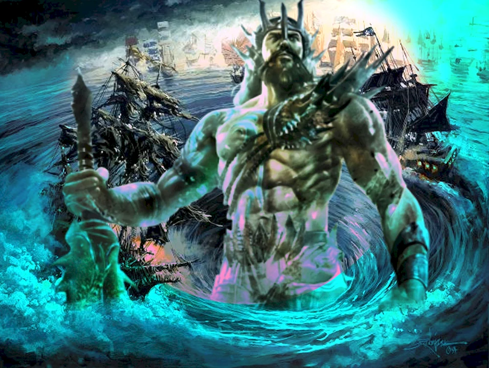 Neptun und Poseidon