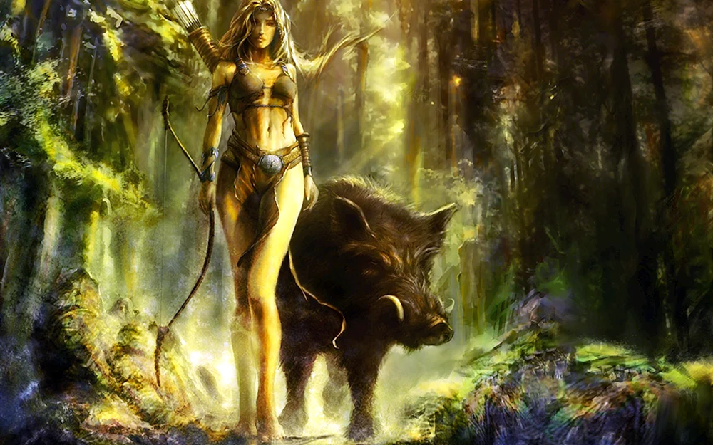 Freya die Walkürengöttin