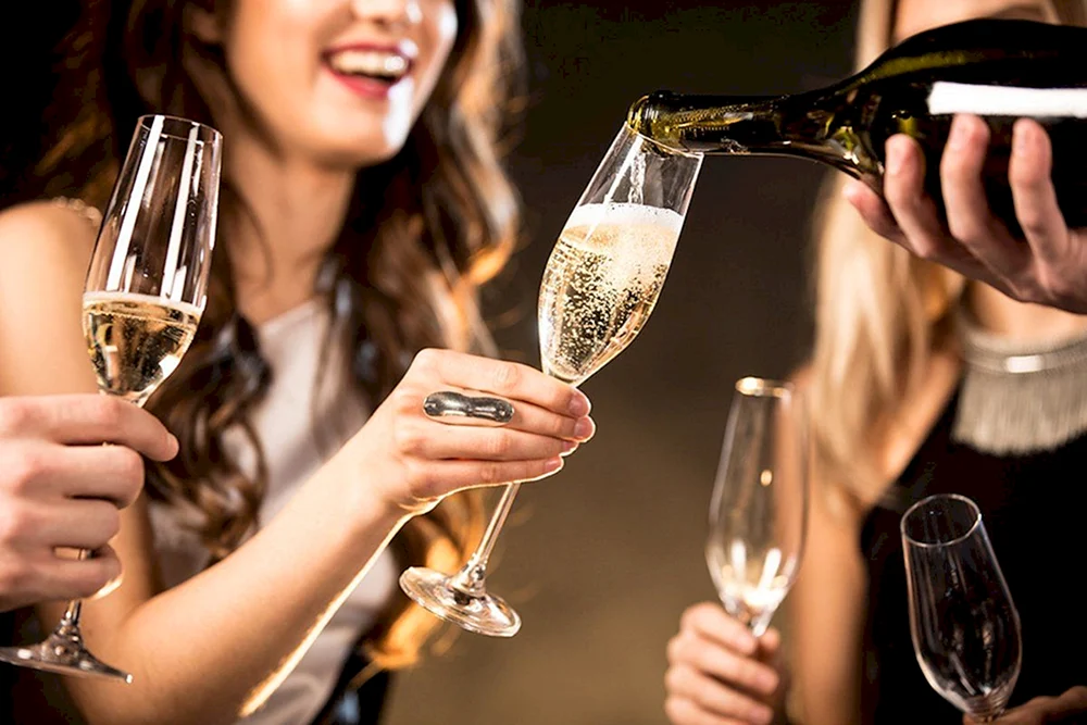 Champagner Silvester